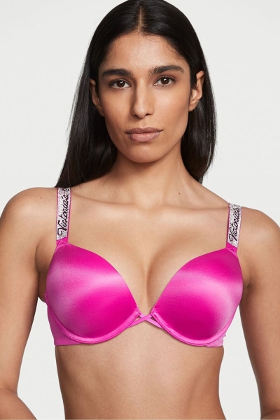 Victoria's Secret Very Sexy Shine Correa Add 2 Cups Bombshell Bra Negras | 957861DUQ