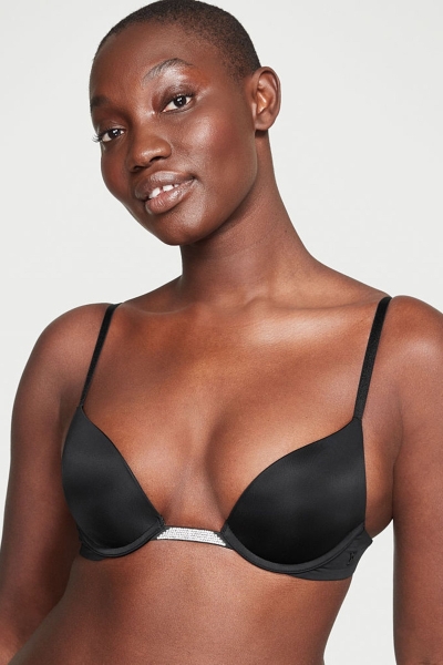 Victoria's Secret Very Sexy Smooth Plunge Shine Multiway Bra Negras | 904712QXN